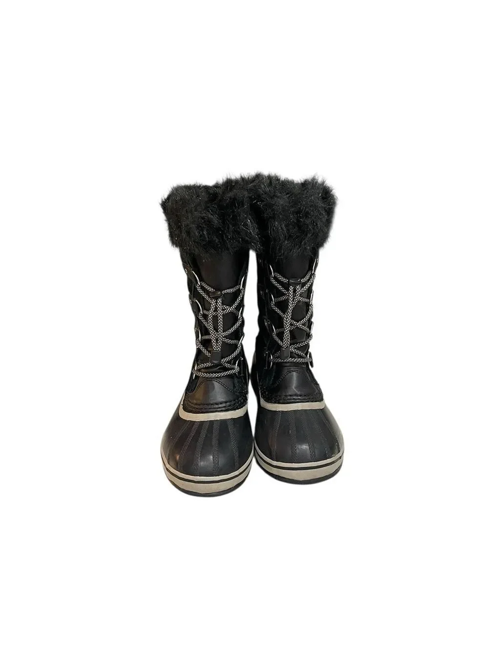 Sorel Joan Of Arc Waterproof Winter Snow Duck Boot Men’s SZ 7 Black